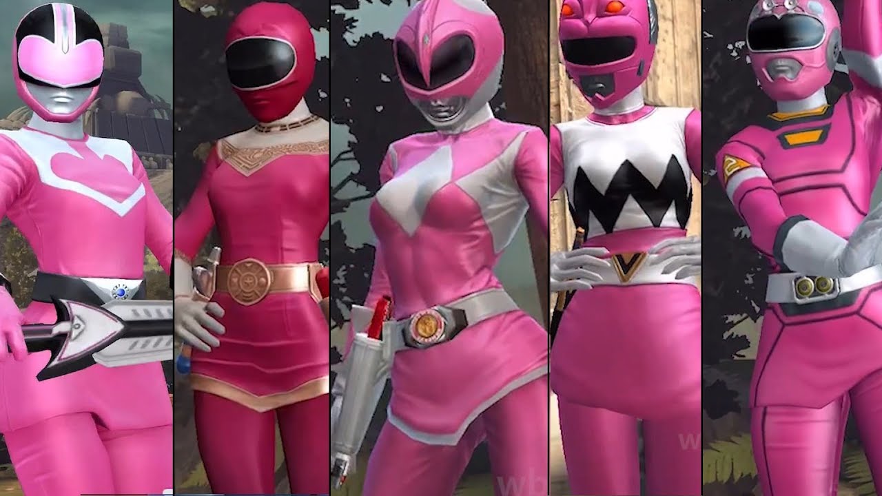 Pink Power Ranger Costume