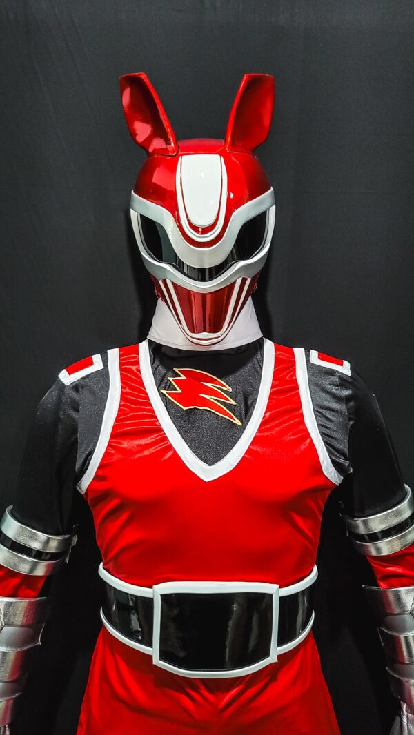 Bunny Ranger Custom Costume – Full Set Wearable Suit for Cosplay Tokusatsu