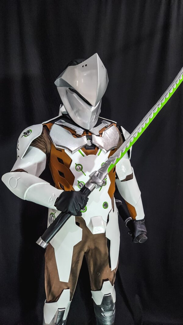 Genji Overwatch costume cosplay wearable suit 3