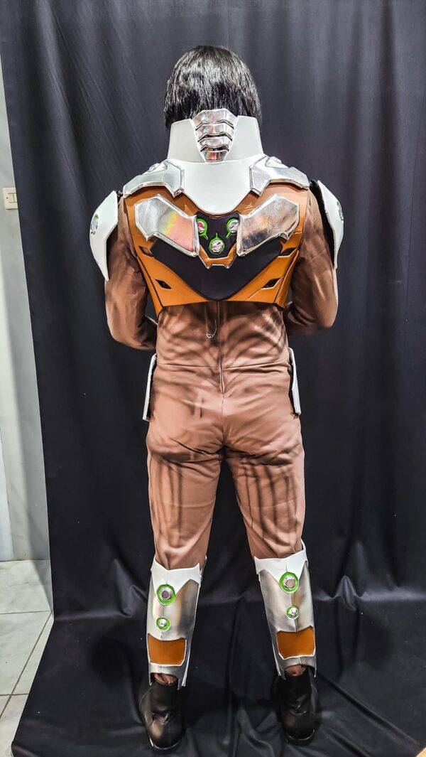 Genji Overwatch costume cosplay wearable suit 4