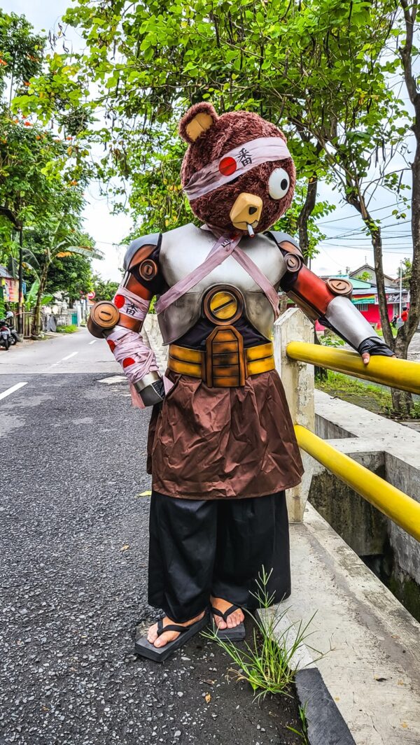 Kuma Afro Samurai Costume