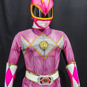 Mighty Morphin Pink Ranger Costume custom tokusatsu cosplay 4