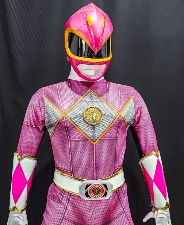 Mighty Morphin Pink Ranger Costume custom tokusatsu cosplay 4