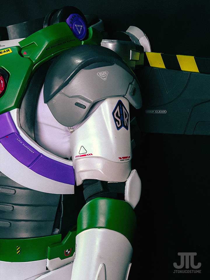 buzz lightyear costume left side