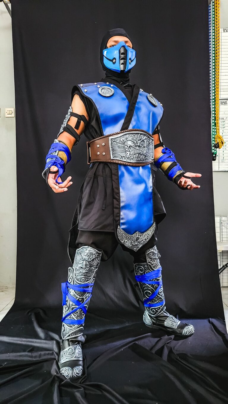 Sub Zero Mortal Kombat Costume | Custom Size - JTOKUCOSTUME