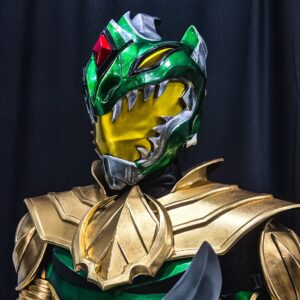 green dragon ranger custom costume 3 - Copy