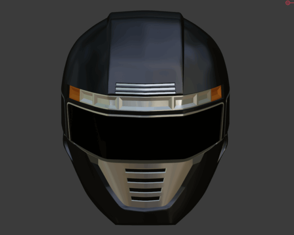 Black Operation Overdrive Ranger Helmet 3D STL