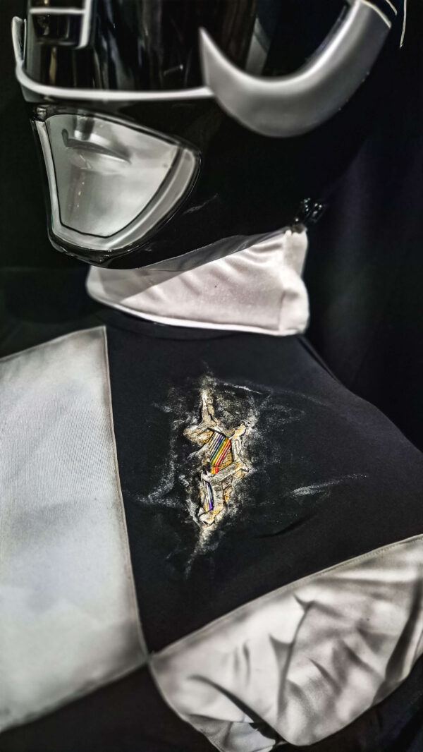 MMPR Black Battle Damage [COSTUME ONLY] - Image 5