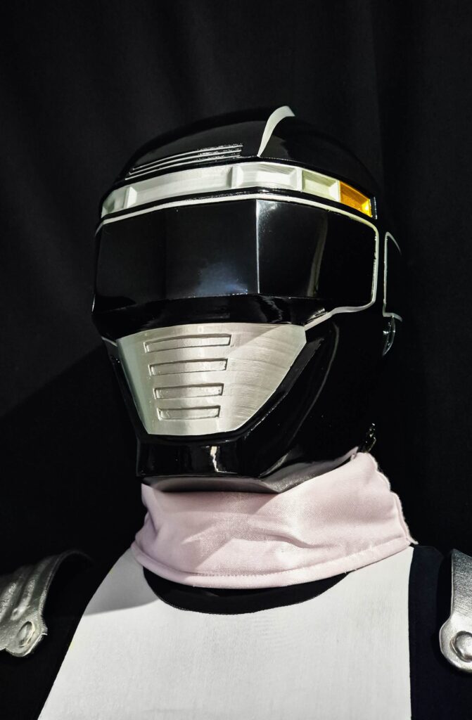 Black Operation Overdrive Ranger Helmet Custom Size Replica - JTOKUCOSTUME