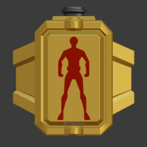 gokai buckle 3D STL (3)