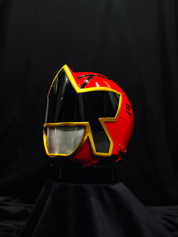 Red Ranger Helmet Custom Design and Size [ONLY HELMET] - Image 3