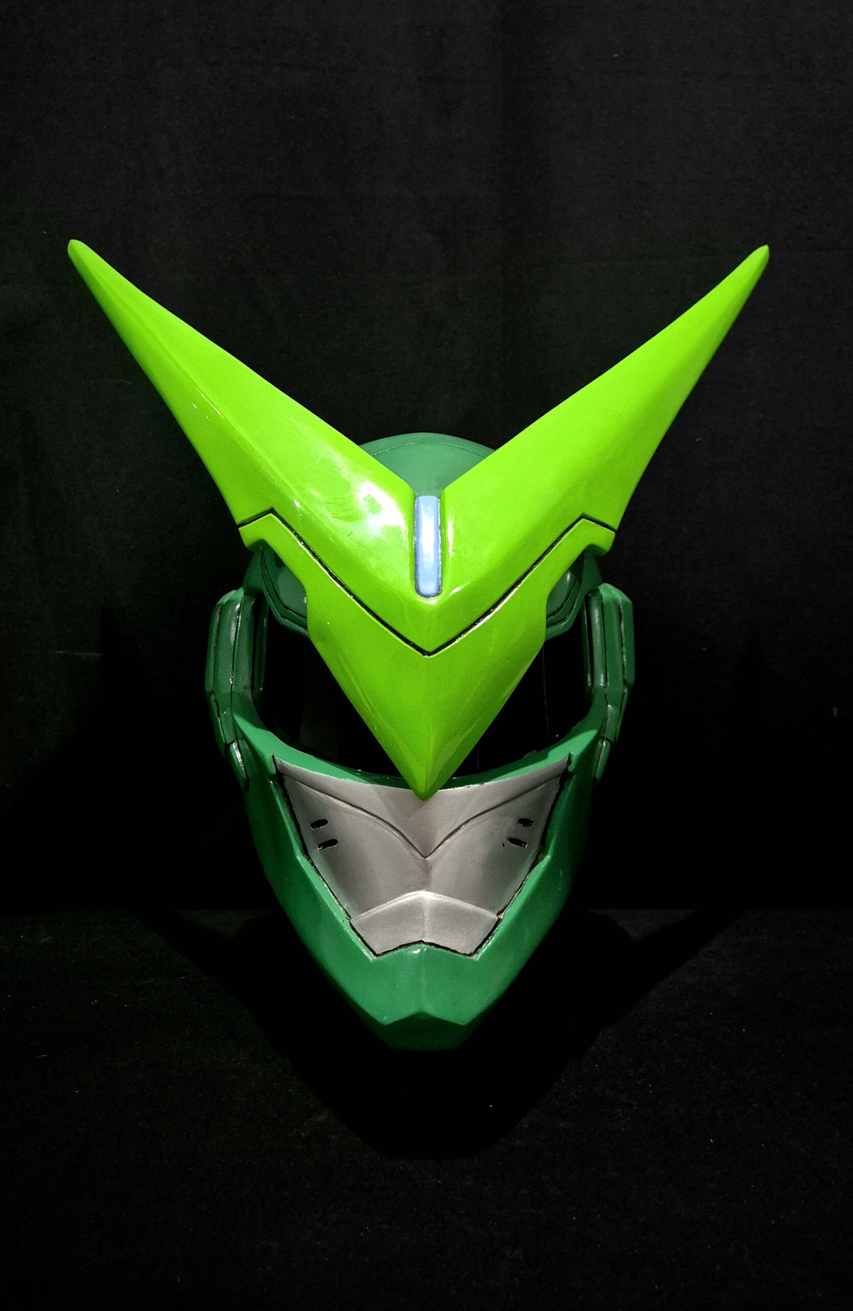 genji green helmet