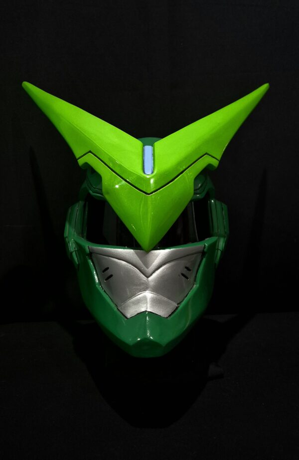 Genji Green Power Ranger Helmet - Image 4
