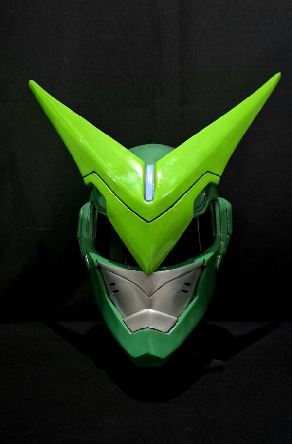 Genji Green Power Ranger Helmet - Image 3