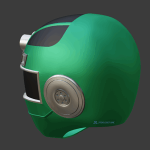 green turbo helmet 3d stl (5)
