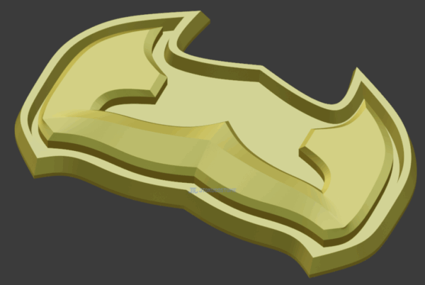mystic force buckle 3D stl (3)