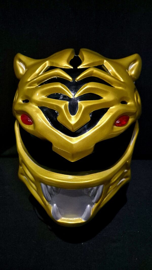 BITS White Tiger Ranger Helmet Custom - Image 5