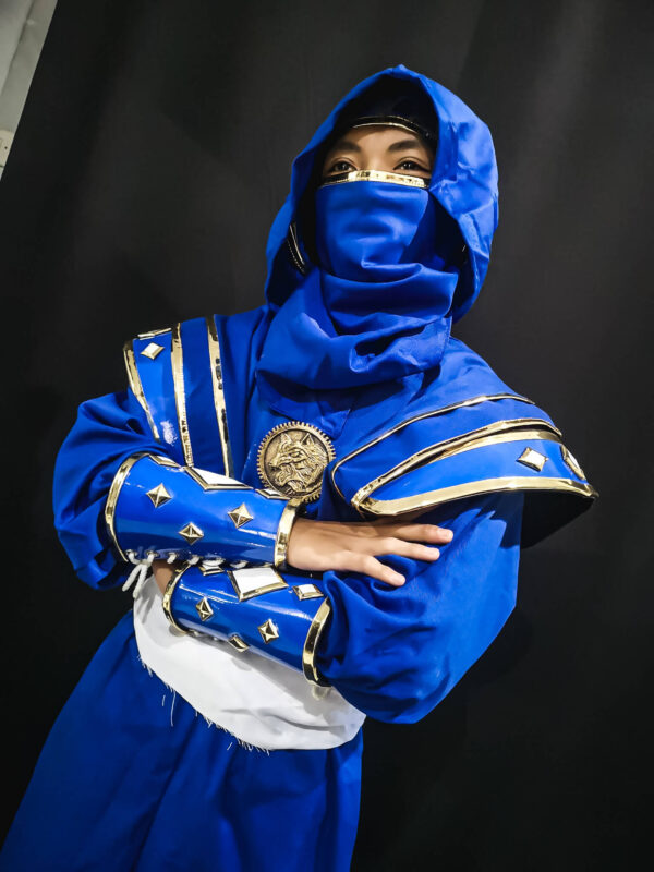 Blue Ninjetti Costume power ranger (1)