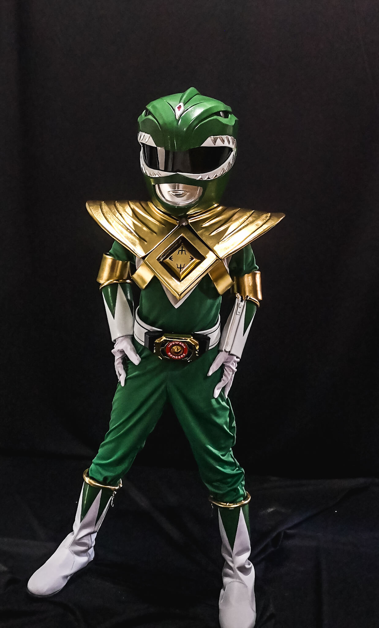 Green Ranger BITS Kids power ranger (10)