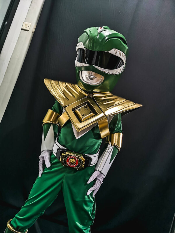 Green Ranger BITS Kids power ranger (10)