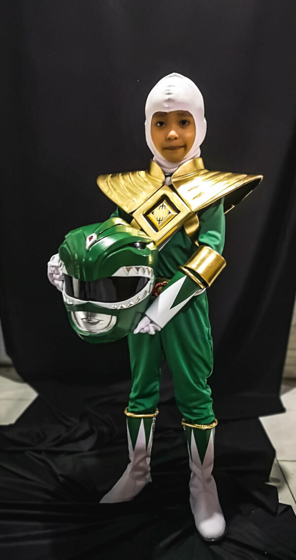 Green Ranger BITS Kids power ranger (10)