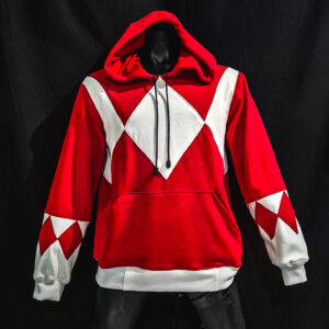 MMPR Red Hoodie Power Ranger
