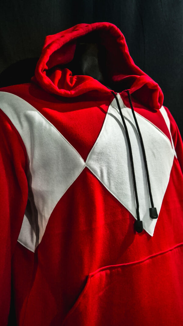 MMPR Red Hoodie Power Ranger