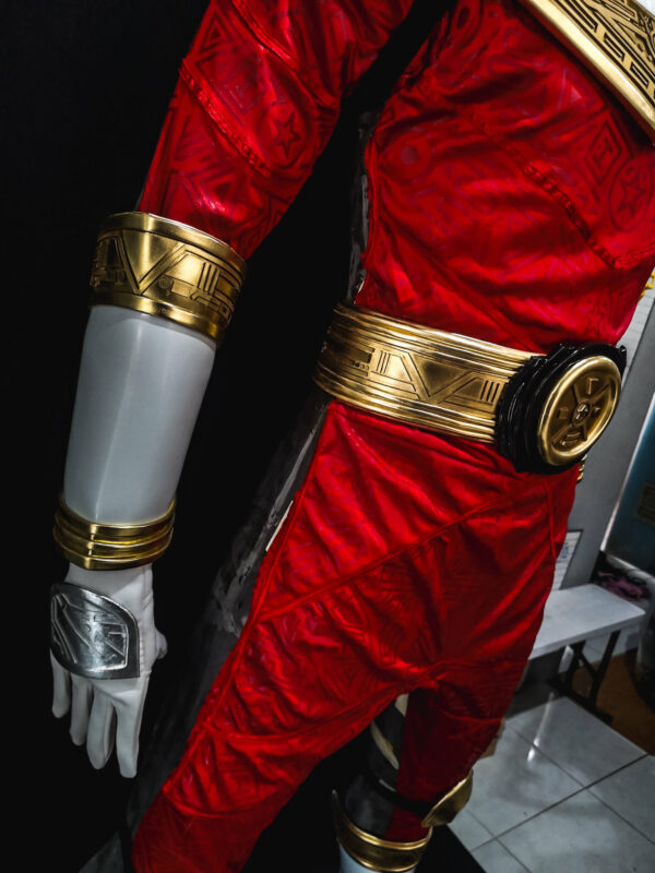 Red Zeo Tokujay Power Rangers Costume (5)