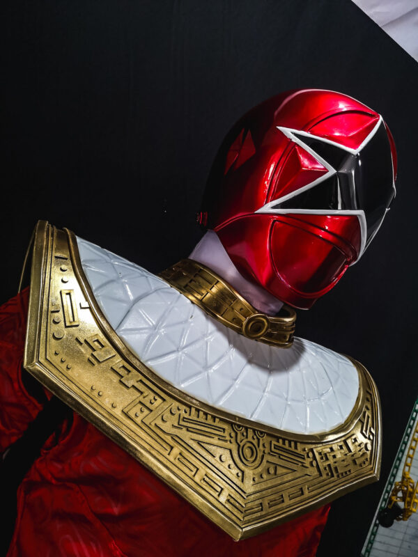 Red Zeo Tokujay Power Rangers Costume (5)