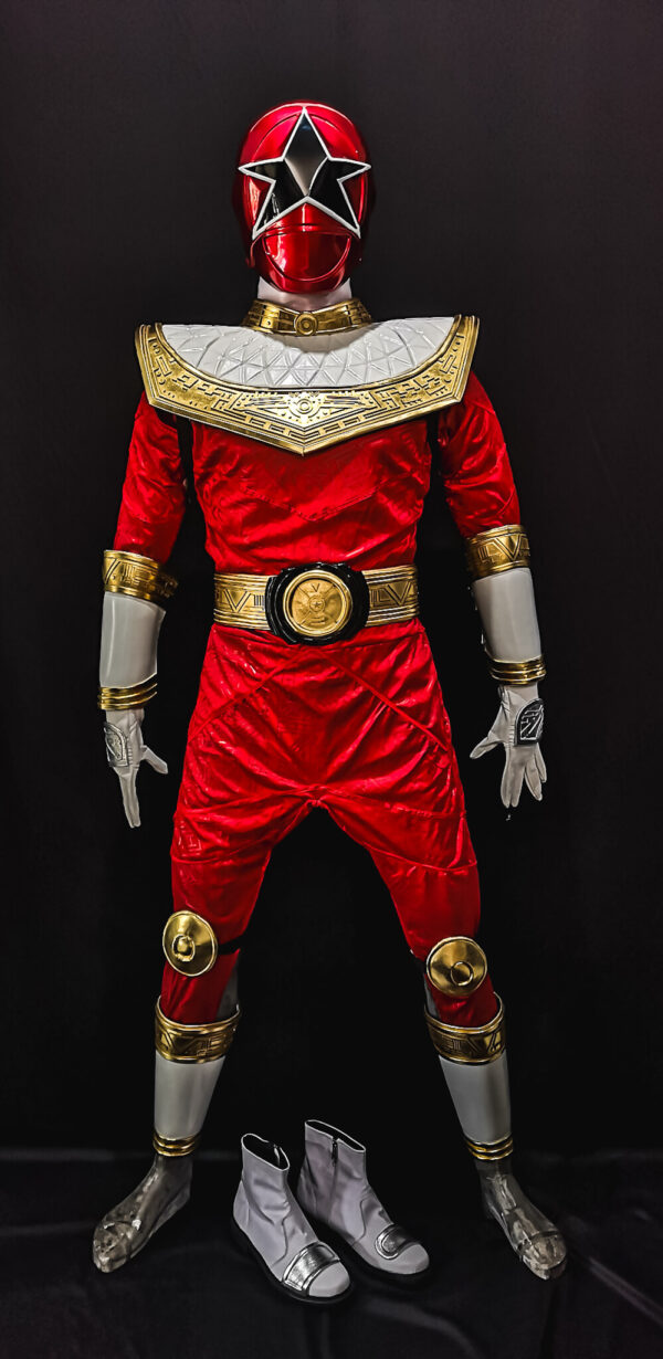 Red Zeo Tokujay Power Rangers Costume (5)