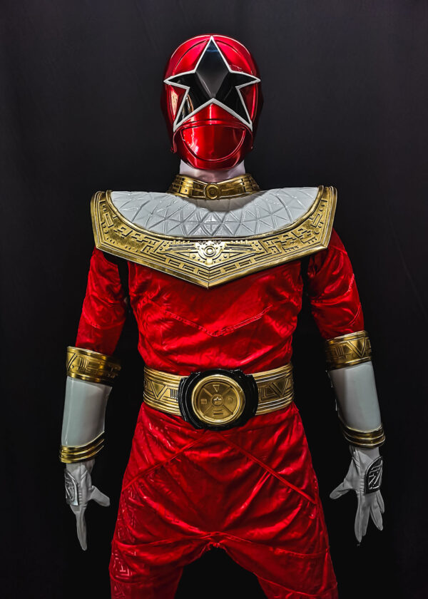 Red Zeo Tokujay Power Rangers Costume (5)
