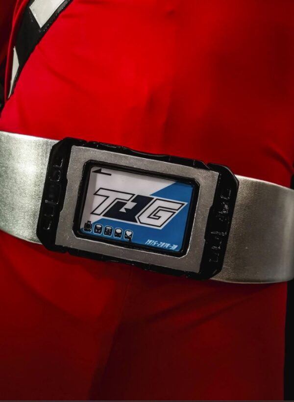 ToQger Red Power Rangers Costume (10)