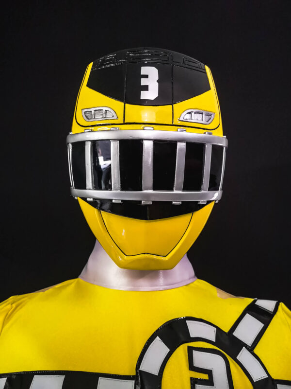 ToQger Yellow Power Rangers Costume (1)