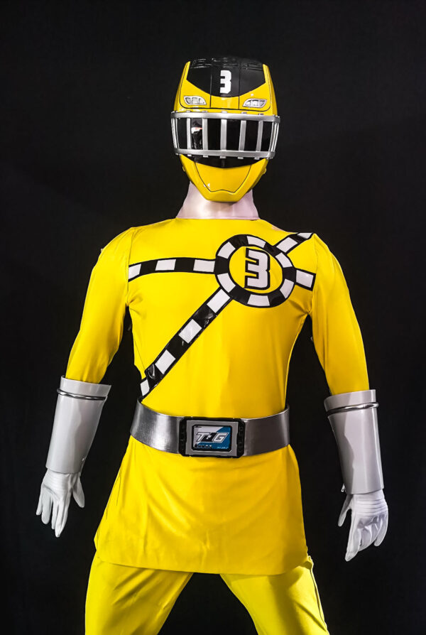 ToQger Yellow Power Rangers Costume (1)
