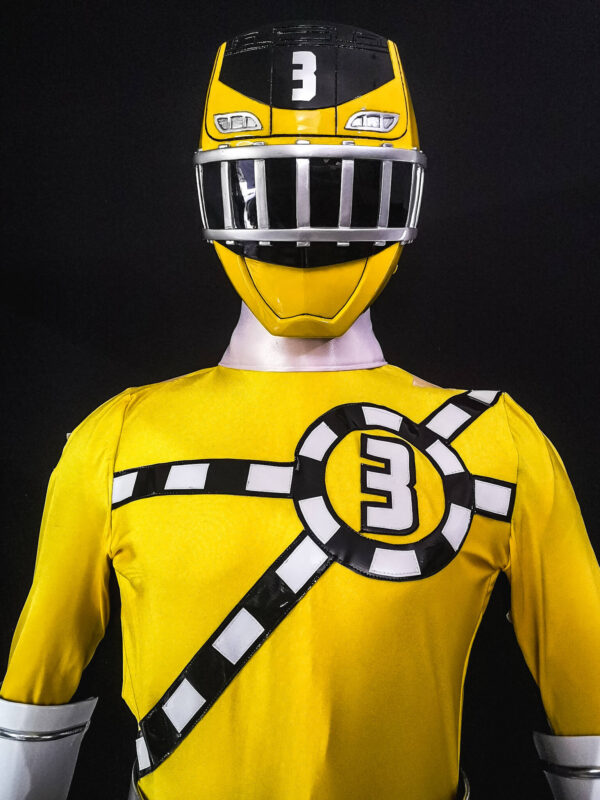 ToQger Yellow Power Rangers Costume (1)