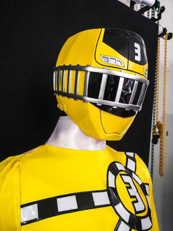 ToQger Yellow Power Rangers Costume (1)