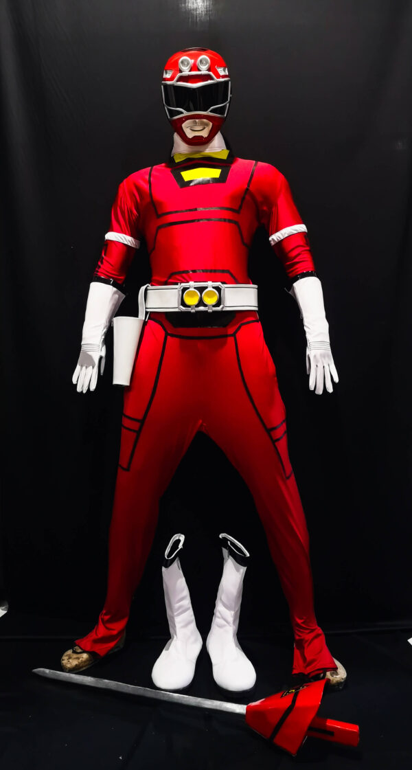 Red Turbo Ranger Costume - Image 7