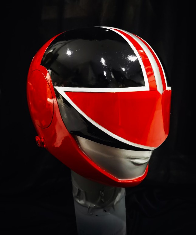 Time Force Red Helmet Power Rangers (2)