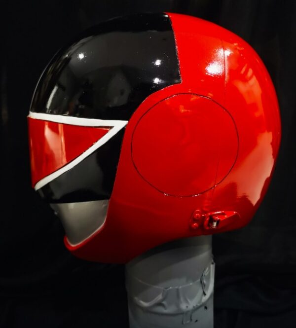 Time Force Red Helmet Power Rangers (1)