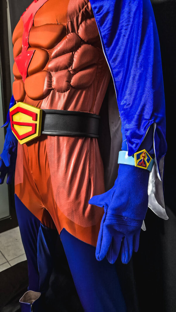 brown gatchaman costume
