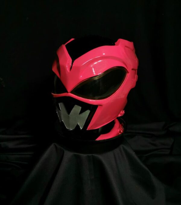 psycho pink ranger costume and helmet 1