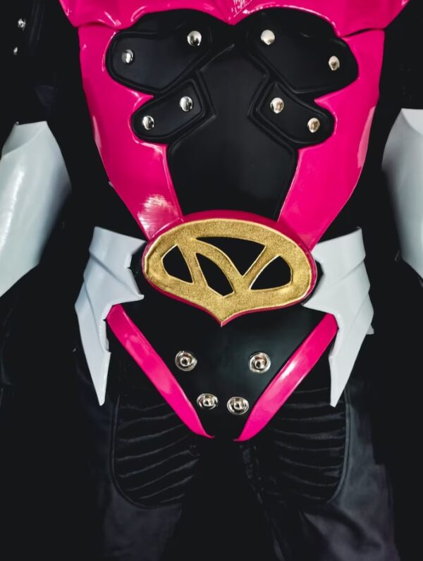 psycho pink ranger costume and helmet 7