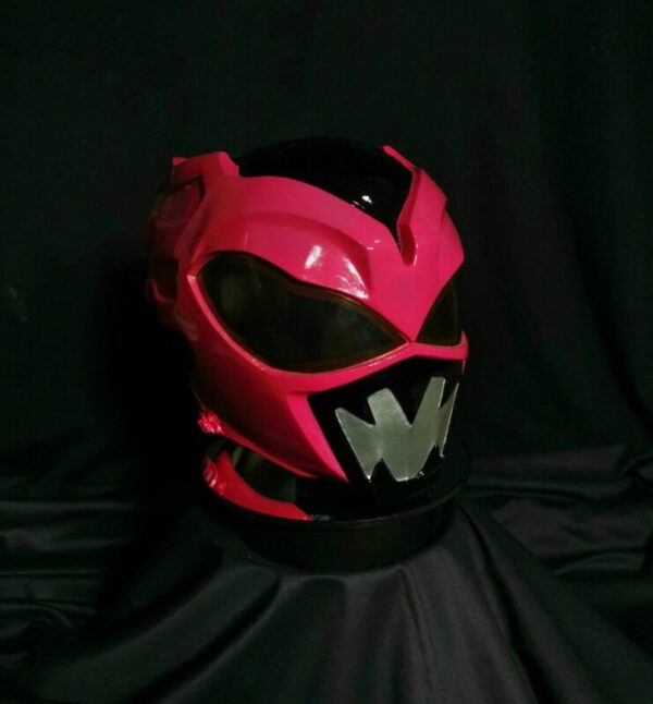 psycho pink ranger costume and helmet 1