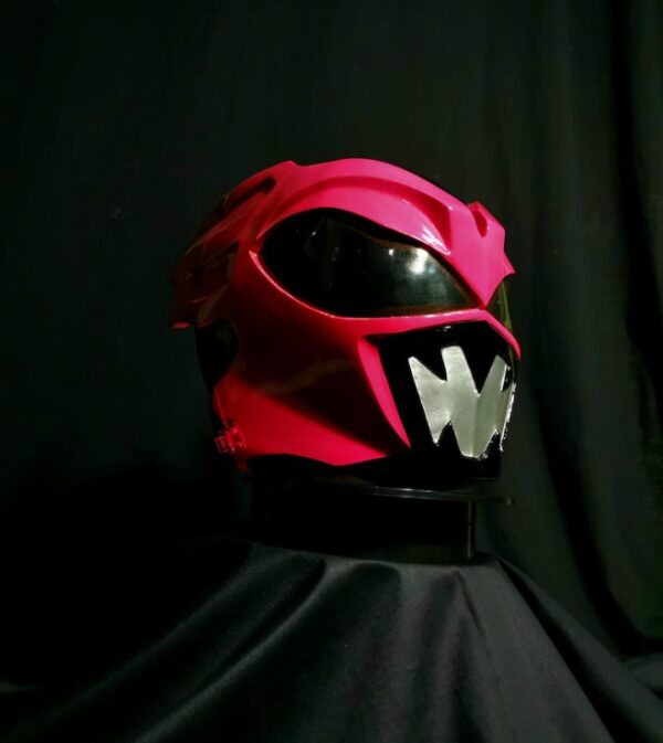 psycho pink ranger costume and helmet 1