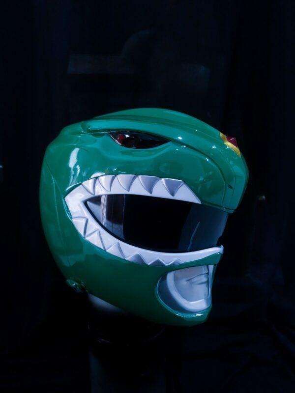 MMPR Green Ranger Helmet - Image 4