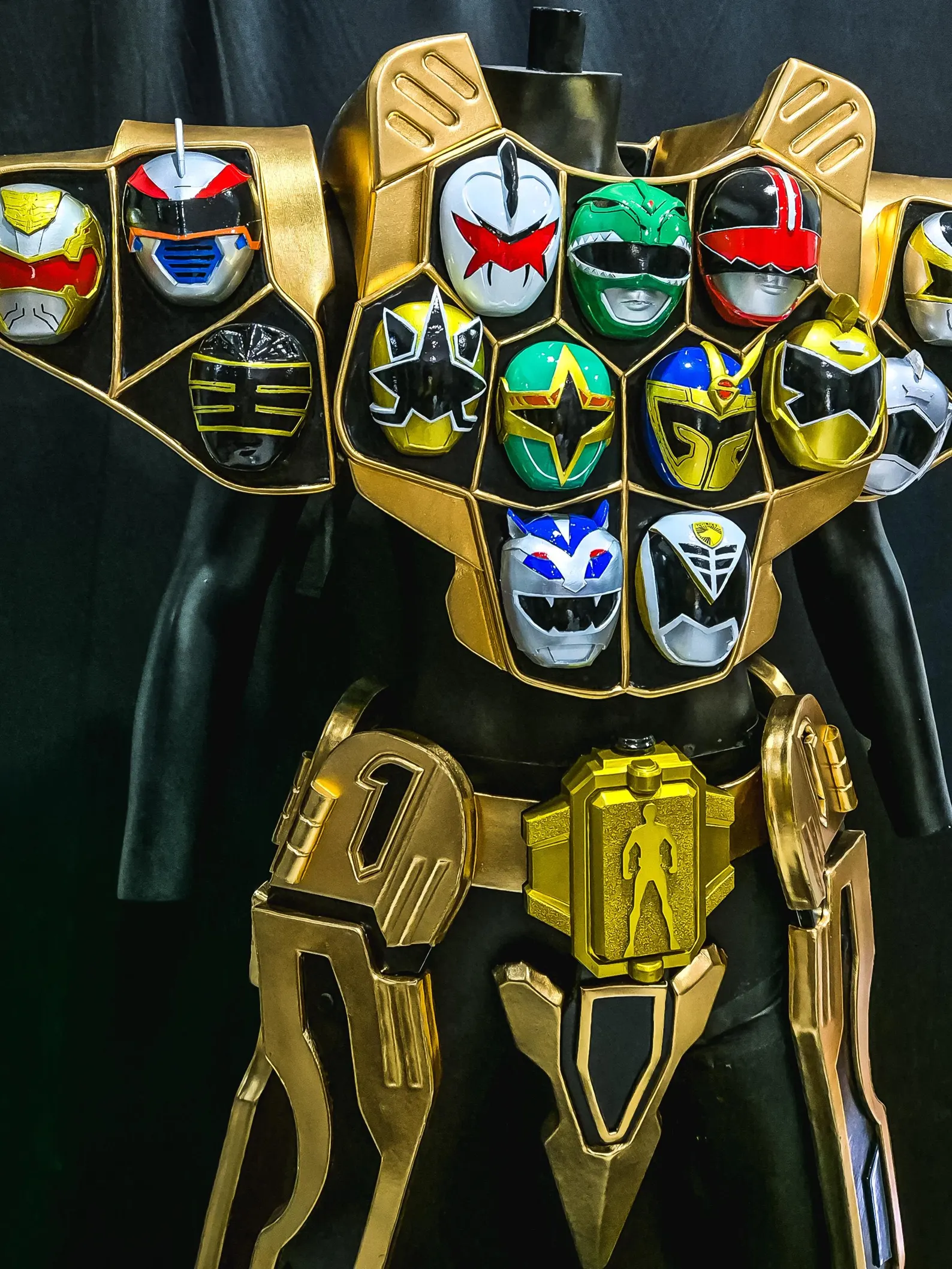 Power Rangers Gokai Silver Gold Mode Armor - Wearable Custom Size - Image 3