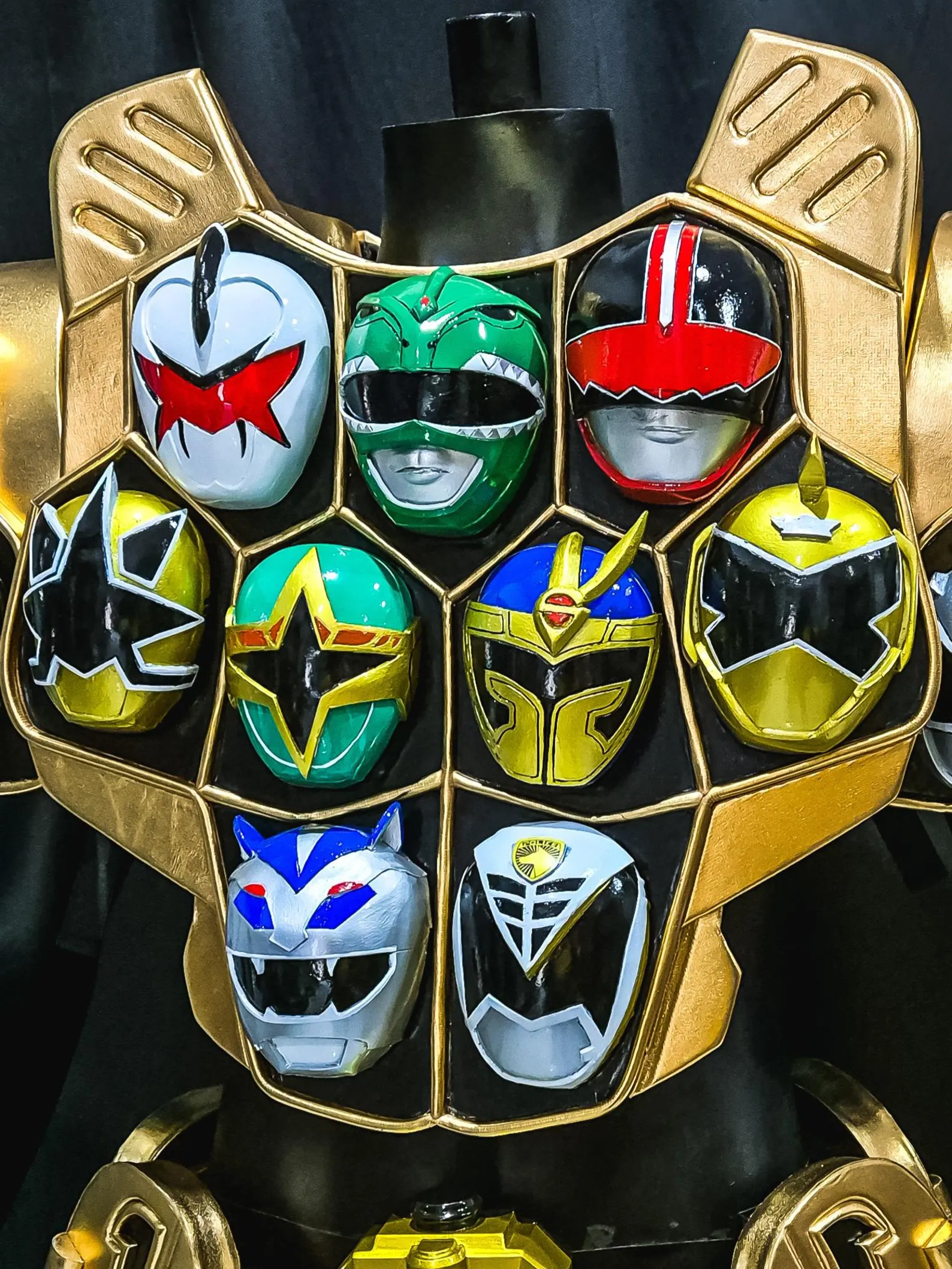 Power Rangers Gokai Silver Gold Mode Armor - Wearable Custom Size - Image 4