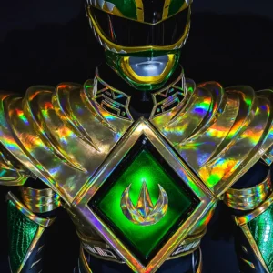 Zeo Mighty Morphin Green Ranger Costume (Custom Size & Handmade Design)
