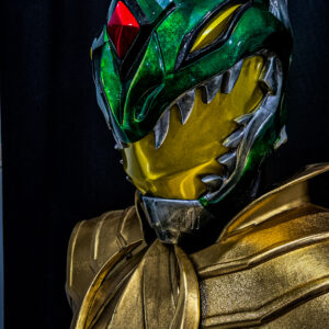 Green Emerald LOTWD Legend of The White Dragon version HELMET ONLY