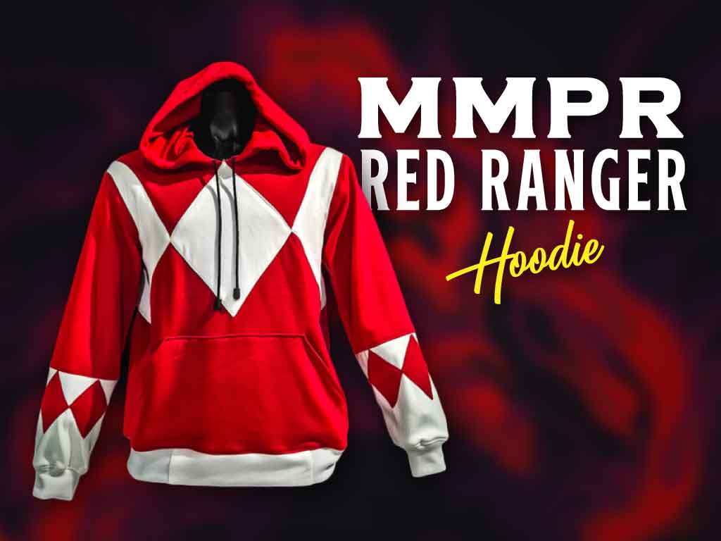 MMPR Red Ranger Hoodie Banner